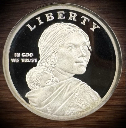 2025-S Sacagawea Dollar GEM PROOF DEEP CAMEO #20
