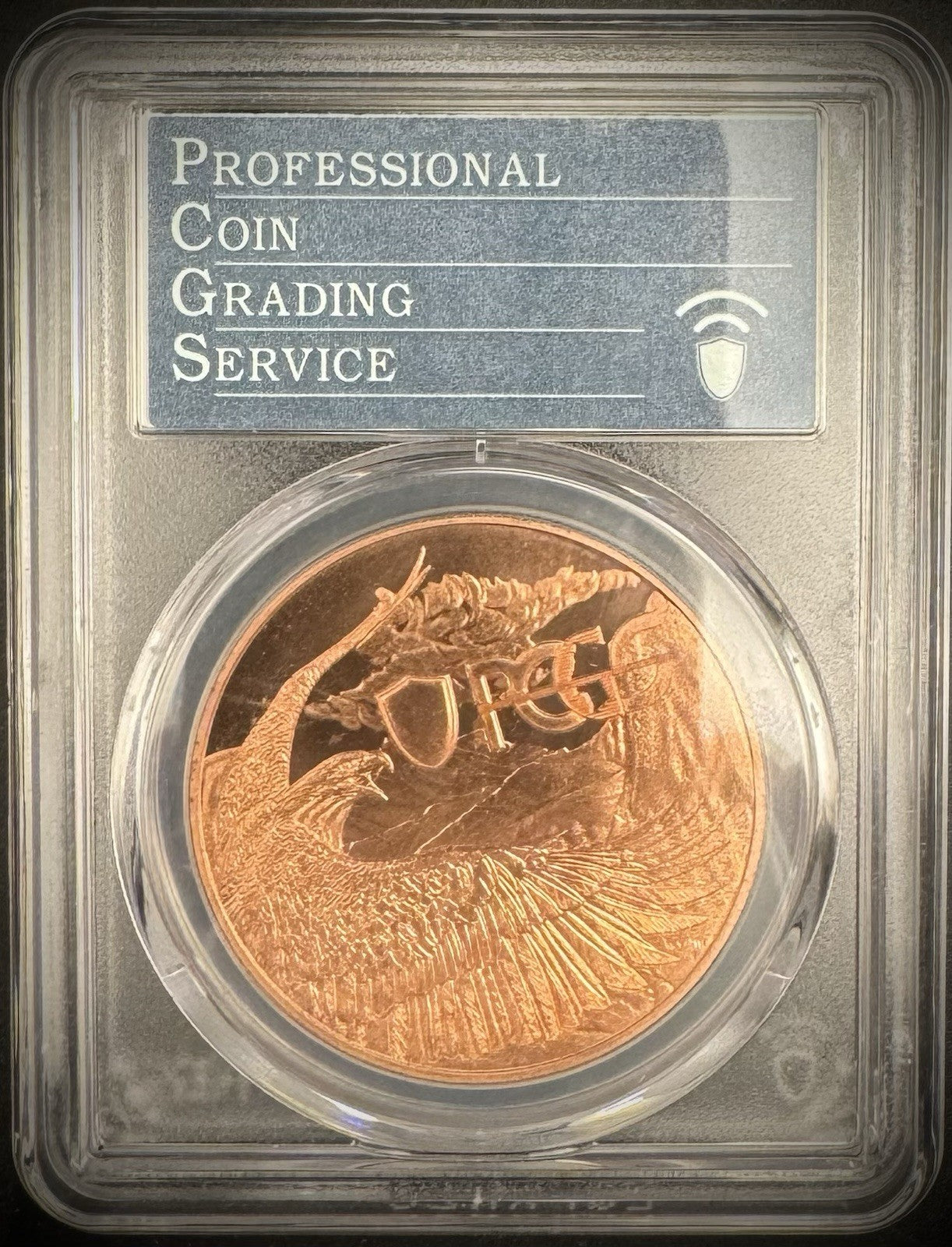 2021 Medal PCGS GENUINE 35th Anniversary Copper Medal Thank You From PCGS1
