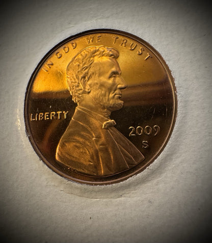 2009-S Lincoln Bicentennial Cent GEM PROOF 4 Coin Set GORGEOUS Naturally Toned9