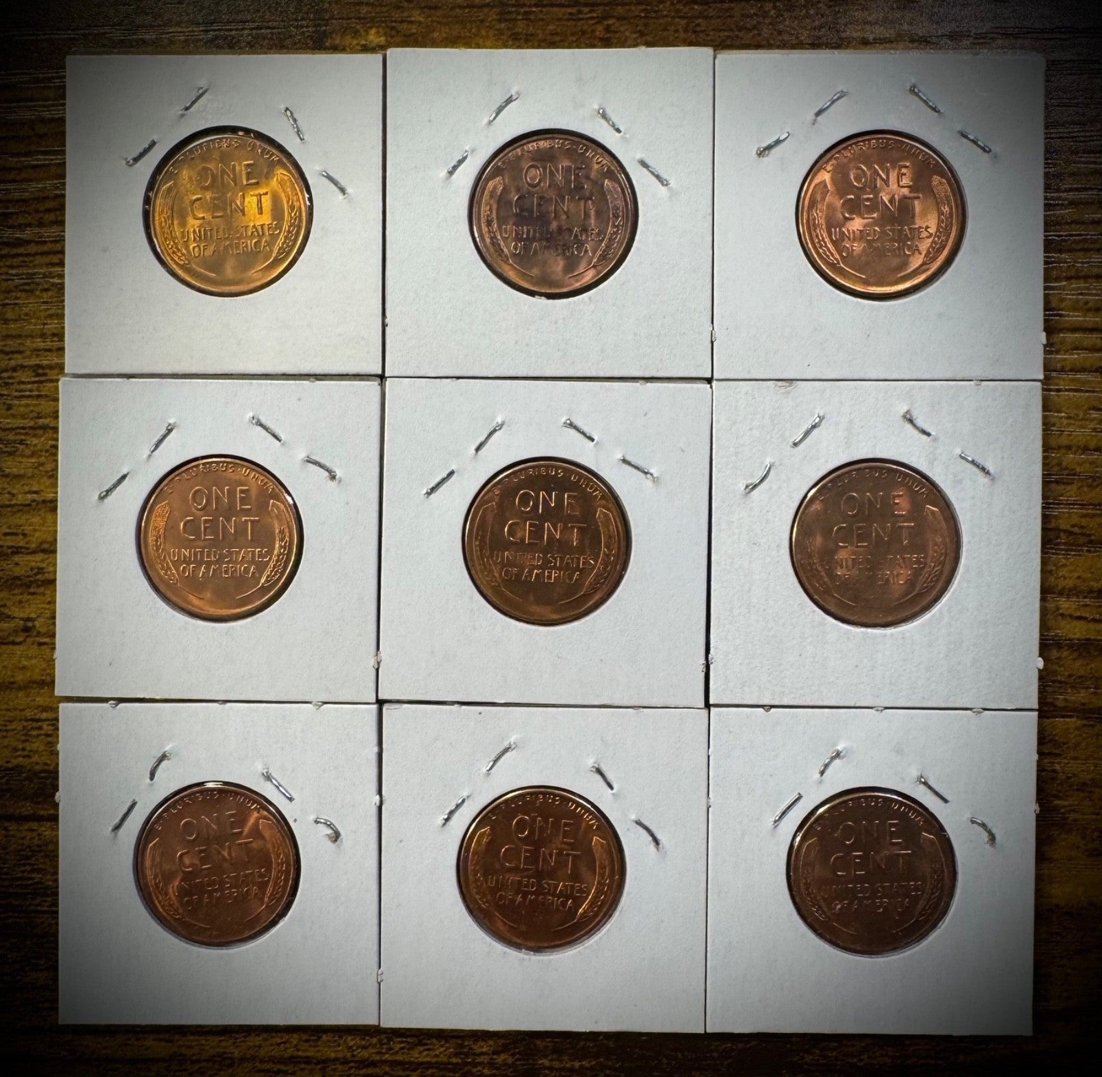 Lincoln Wheat Cent 1945-S 1950-S 1951-D 1953-D 1954-D&S 41 Coin Overstock Lot12
