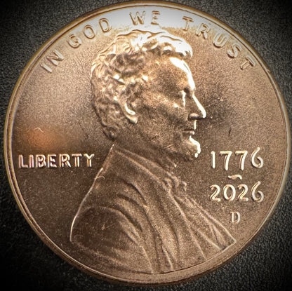 2026 P D Lincoln Shield Cent BU 2 Coin Set From US Mint Uncirculated Coin Set4