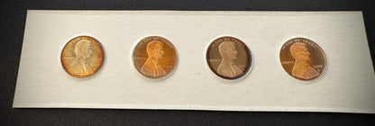 2009-S Lincoln Bicentennial Cent Penny PROOF Coin Set GORGEOUS Naturally Toned11