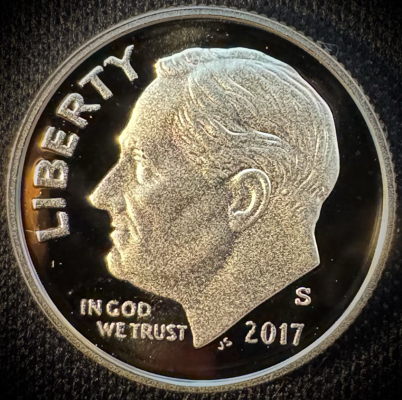 2017-S 90% SILVER And Clad PROOF Roosevelt Dime 10C .900 Fine Lot Of 2 Coins3