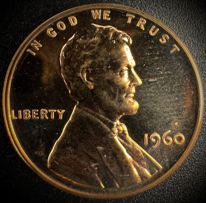 1960 Lincoln Memorial Cent PROOF Coin0