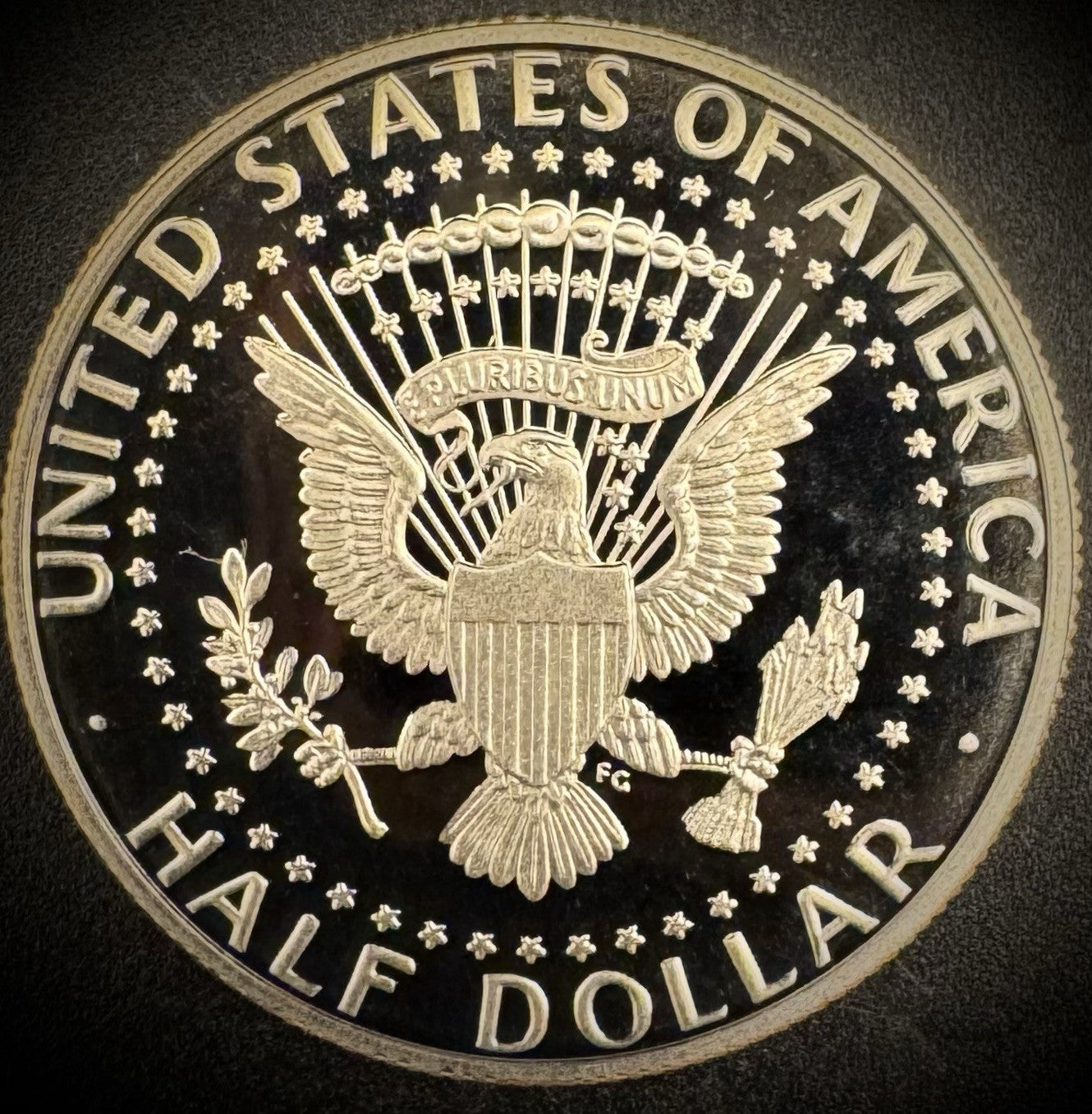 2014-S Kennedy Half Dollar GEM PROOF Clad DEEP ULTRA CAMEO Coin1