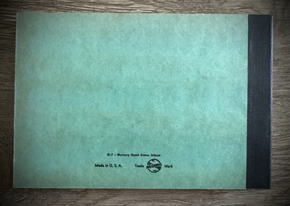 Never Used Vintage Meghrig Mercury Head Dimes 1916-1945 G-7 Album Empty No Coins7