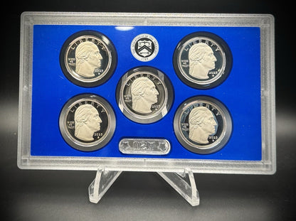 2025-S American Women Quarter GEM PROOF Clad 5 Coin Set w 2025 US MINT Box COA0