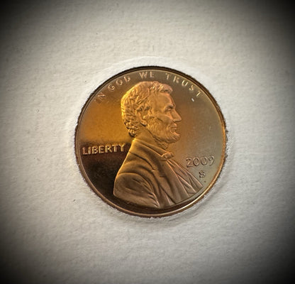 2009-S Lincoln Bicentennial Cent GEM PROOF 4 Coin Set GORGEOUS Naturally Toned11