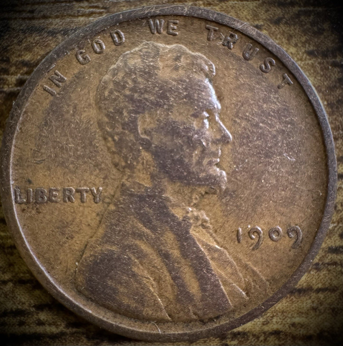 1909-P VDB Lincoln Wheat Cent Penny First Year Of Type0