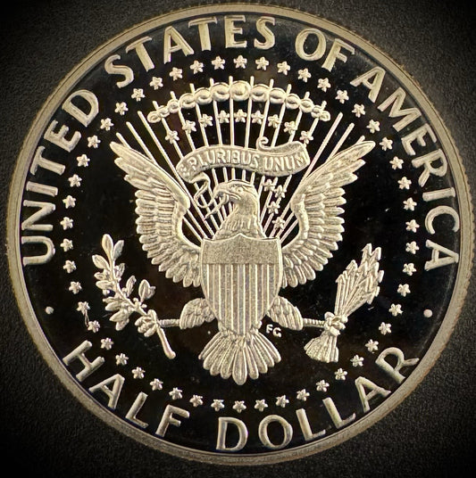 2015-S Kennedy Half Dollar GEM PROOF Clad DEEP ULTRA CAMEO Coin1
