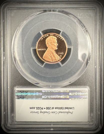 2015-S Lincoln Cent PCGS Luncheon August 14, 2015 Limited Edition of 200 SAMPLE1