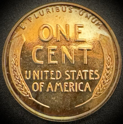 1952 Lincoln Wheat Cent RED PROOF LUSTROUS #31
