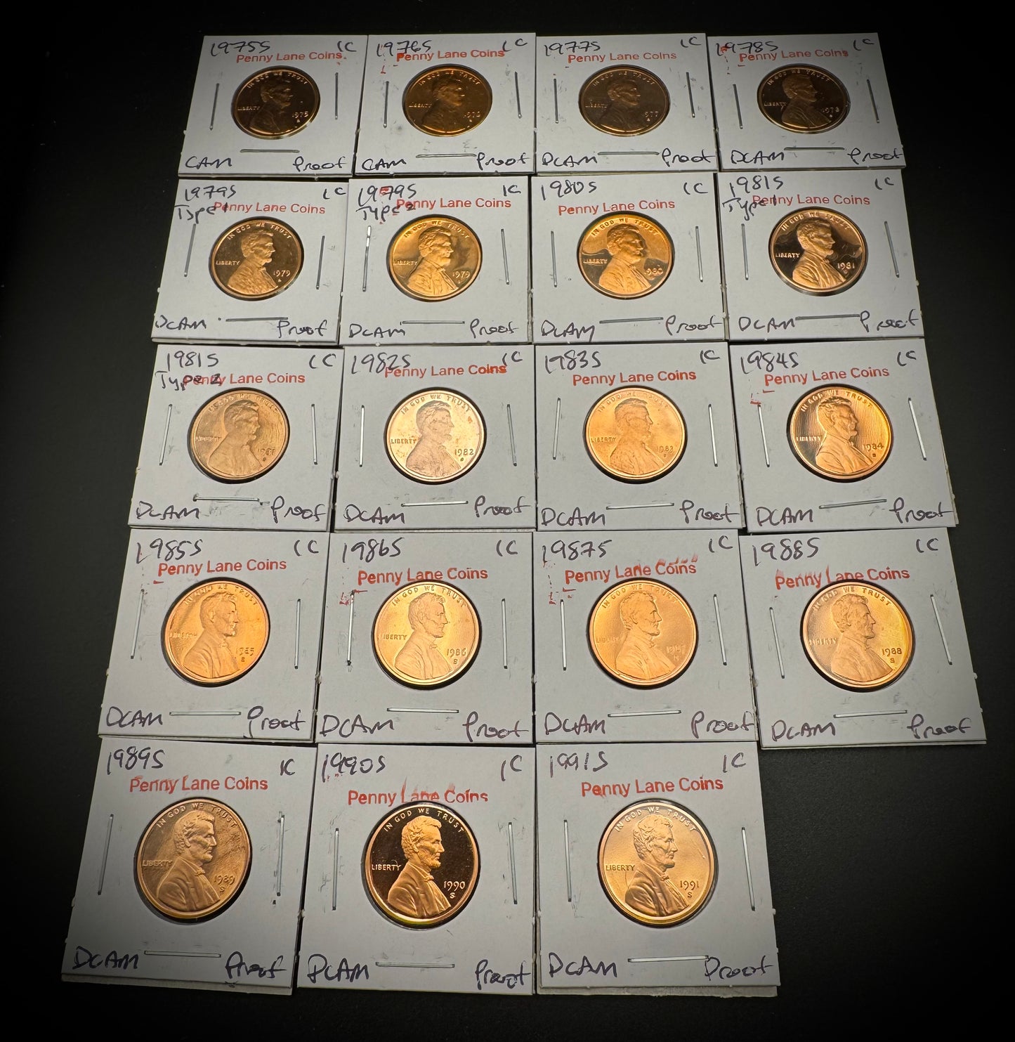 Custom Penny Lane Coins lot for Bill