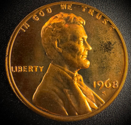 1968-S Lincoln Memorial Cent PROOF Coin